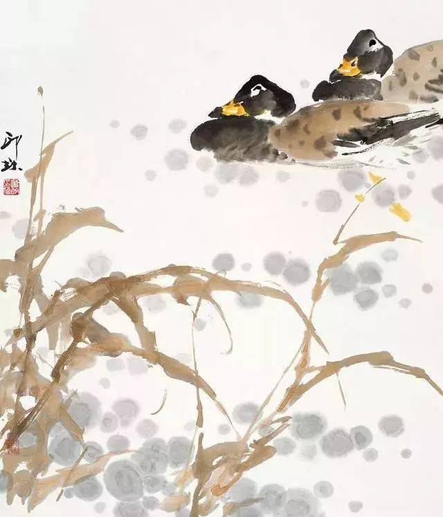 萧朗更多精彩作品欣赏白藤萝 1980远瞩 1985鸣柳 1986银鸡 1983凌霄