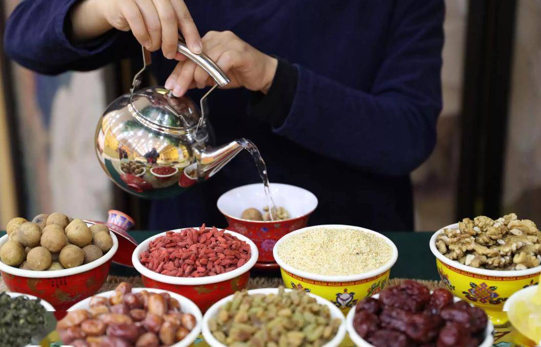 立春的这杯八宝茶喝起来_脾胃_孩子_情况
