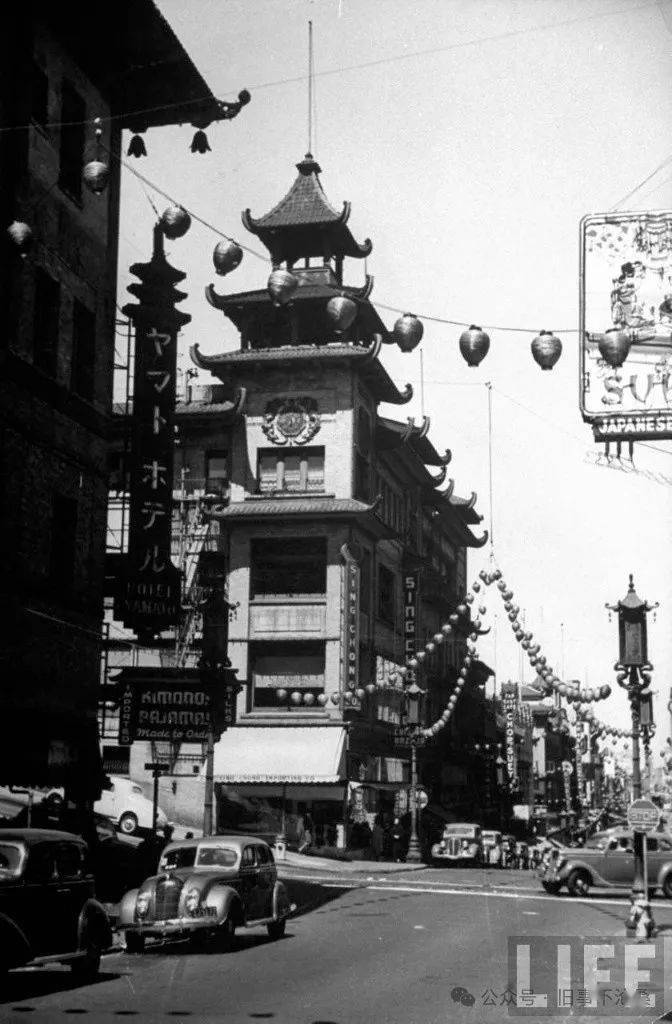 旧事照片:1941年·美国旧金山唐人街影像_北京_冰人_工作