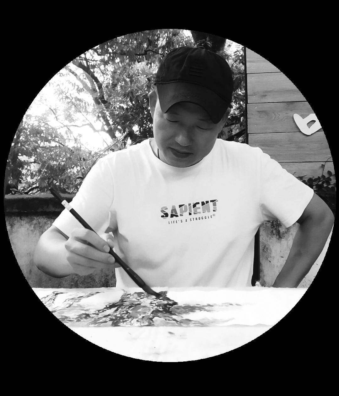 画乡吟赏 | 当代山水画家作品展_cm_浙江省_纸本