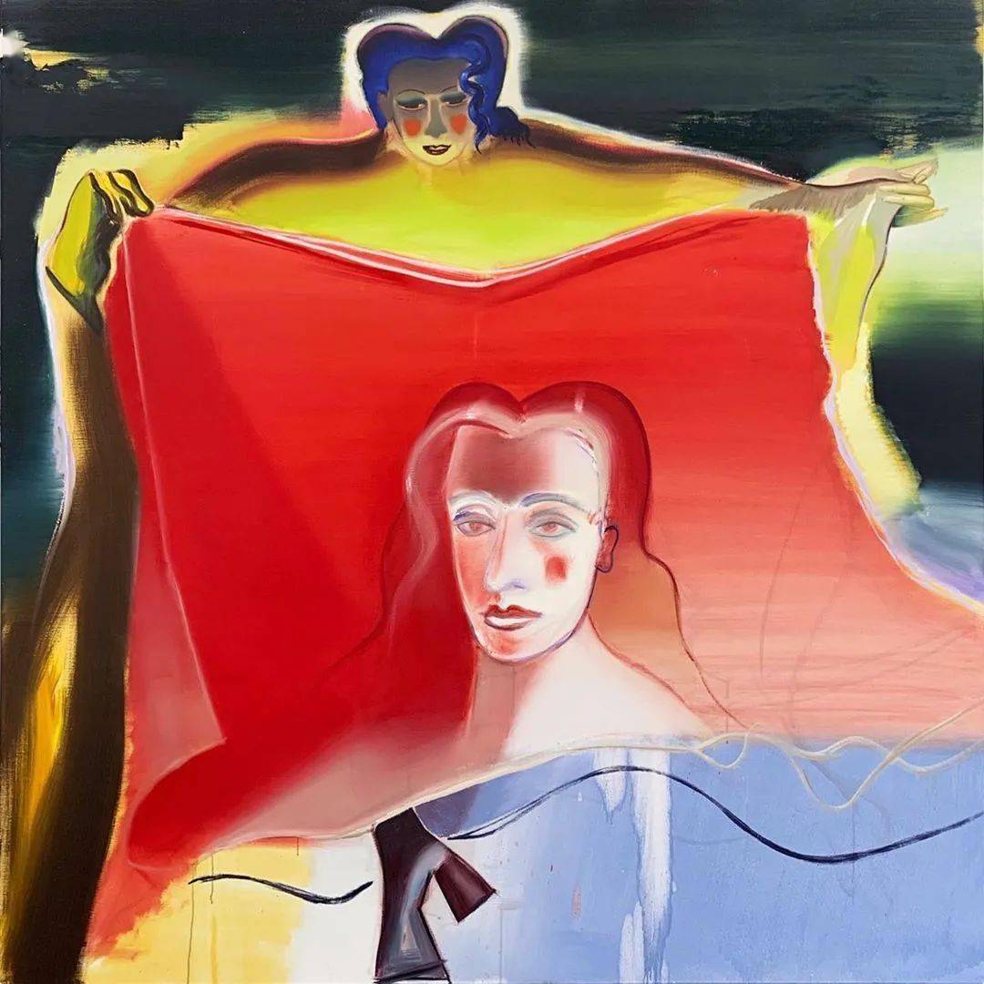 凯瑟琳娜·奥尔施鲍尔(katherina olschbaur):暗夜流光_作品_绘画