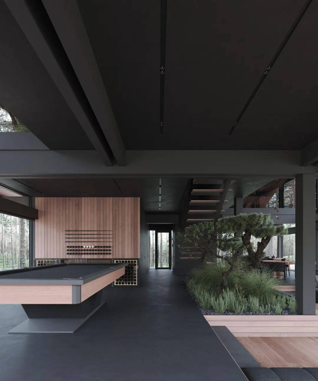 有一种黑,叫做高级黑_空间_黑色_设计