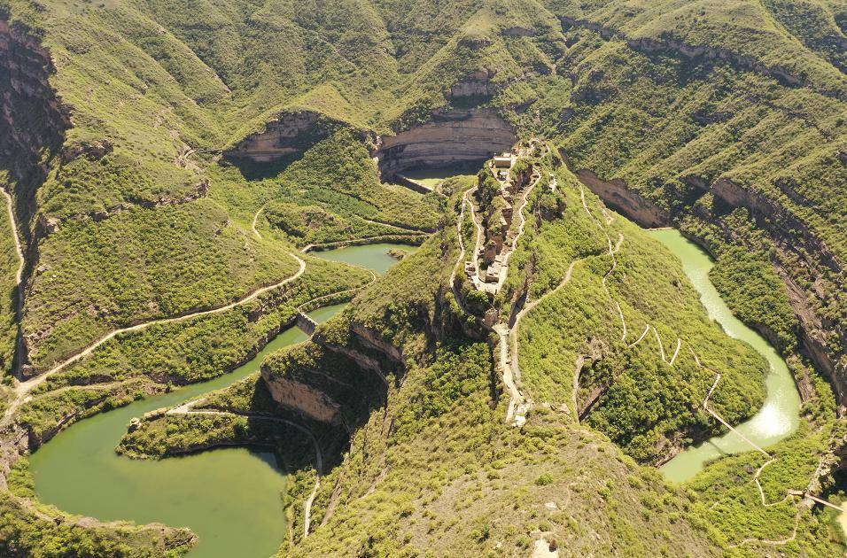 延安市延川乾坤湾景区被确定为国家5a级旅游景区_黄河