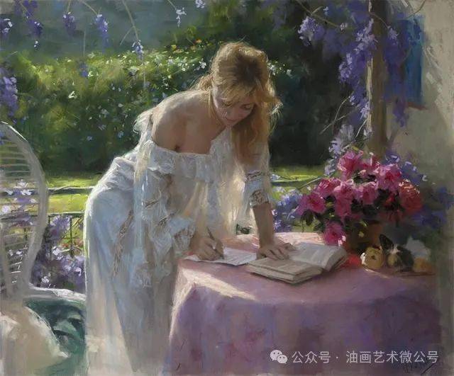 西班牙画家vicente romero redondo油画作品