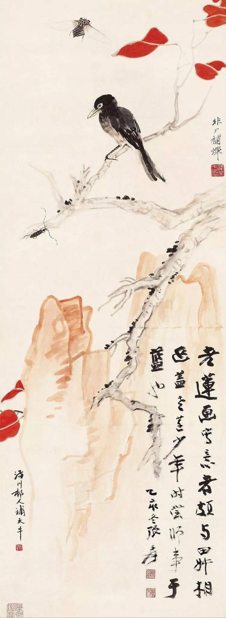 曾在监狱当图画老师,张大千却说花卉翎毛,画不过他_慎生_画坛_先生