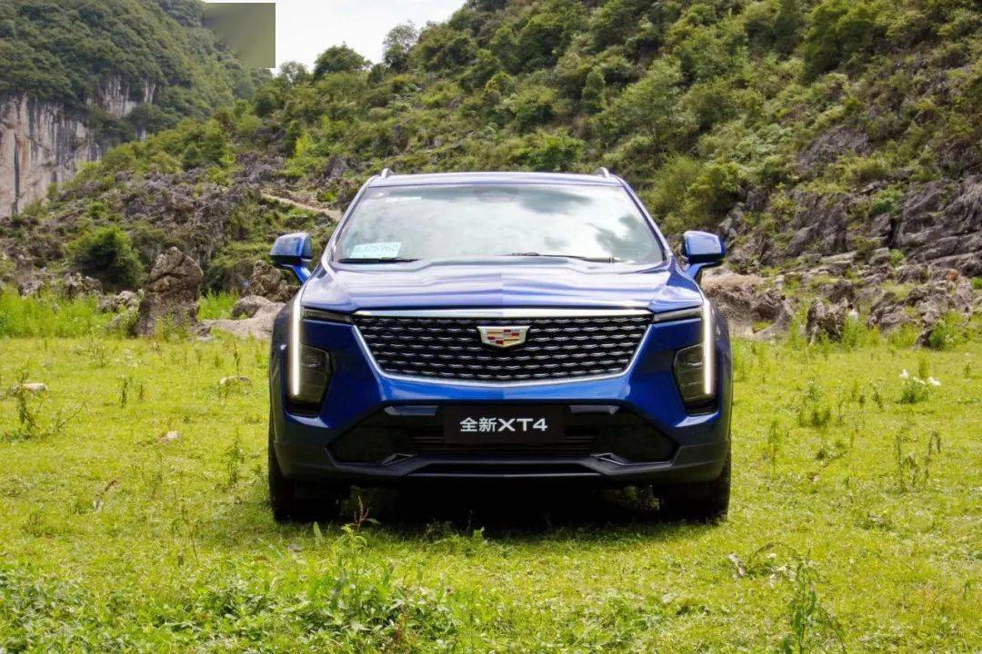 此外,两侧的泪眼大灯也是凯迪拉克非常经典的设计,并且还有分体式大灯