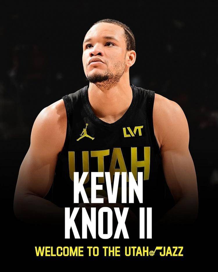 爵士晒照告别丰泰基奥:感谢你_诺克斯_前锋_活塞