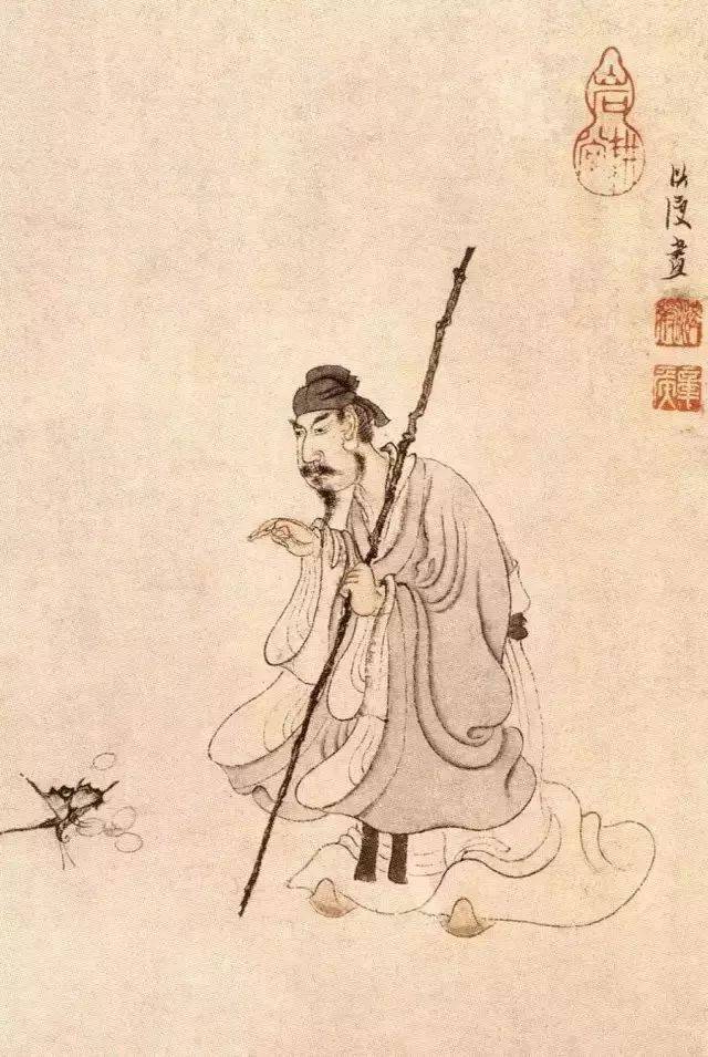 陈洪绶 | 300年来最具独特风格的艺术家_人物_女郎_感情