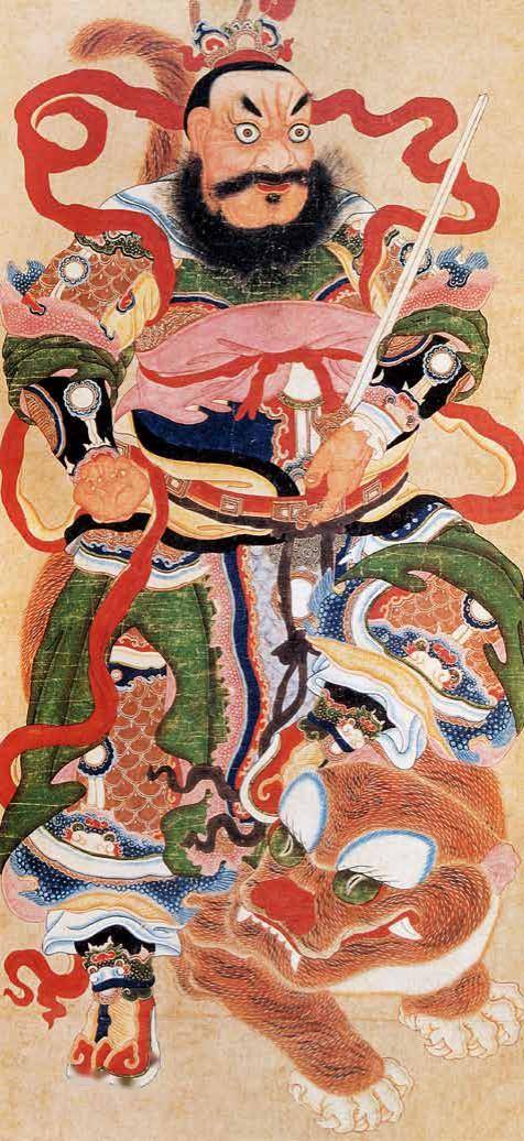 中国故事中国年 | 年画中的"花样门神"_尉迟恭_美人_道教