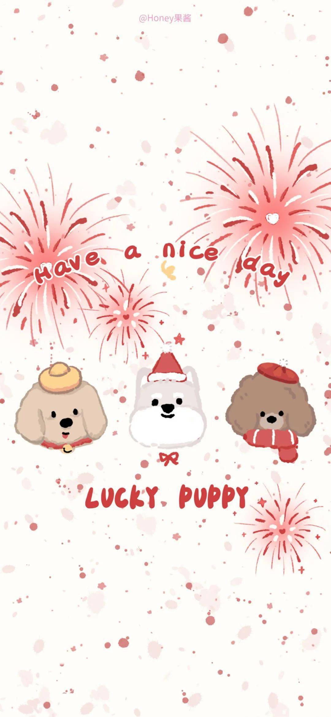 壁纸 | 粉色系 新年锁屏壁纸