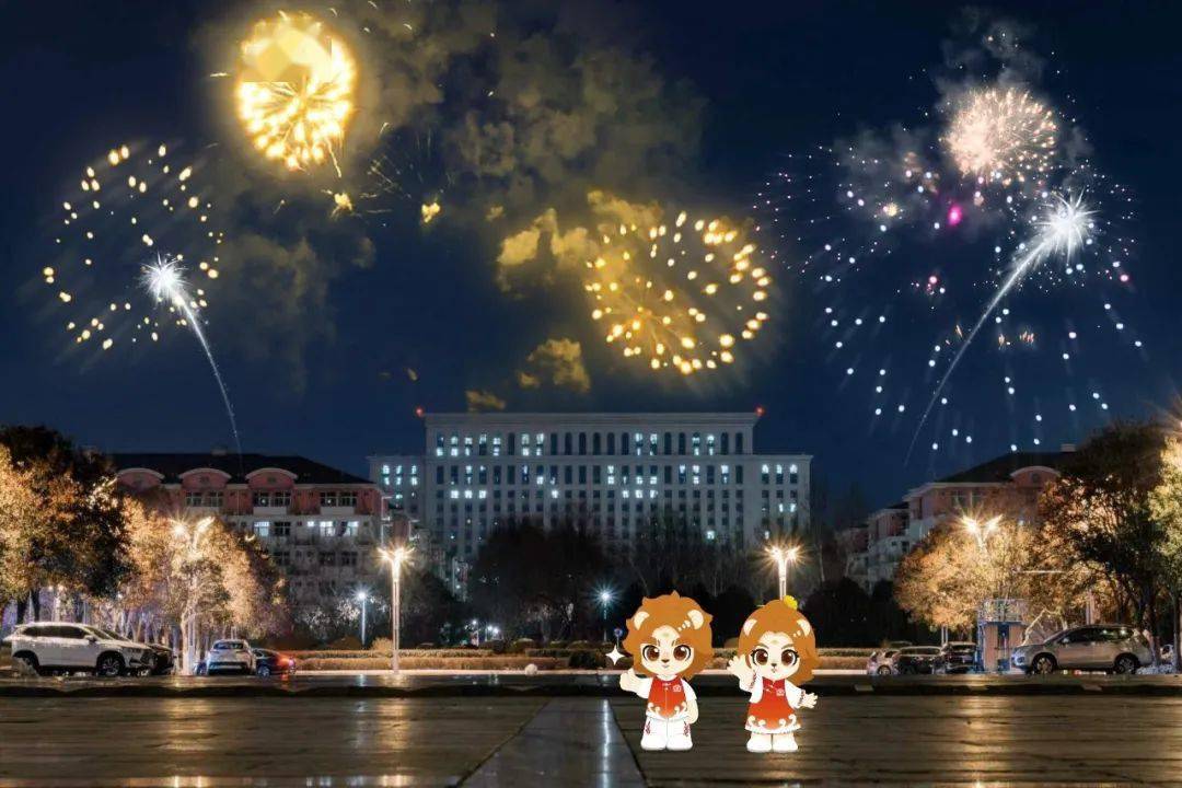 小师小范陪你过新年啦!_图片_氛围_烟花