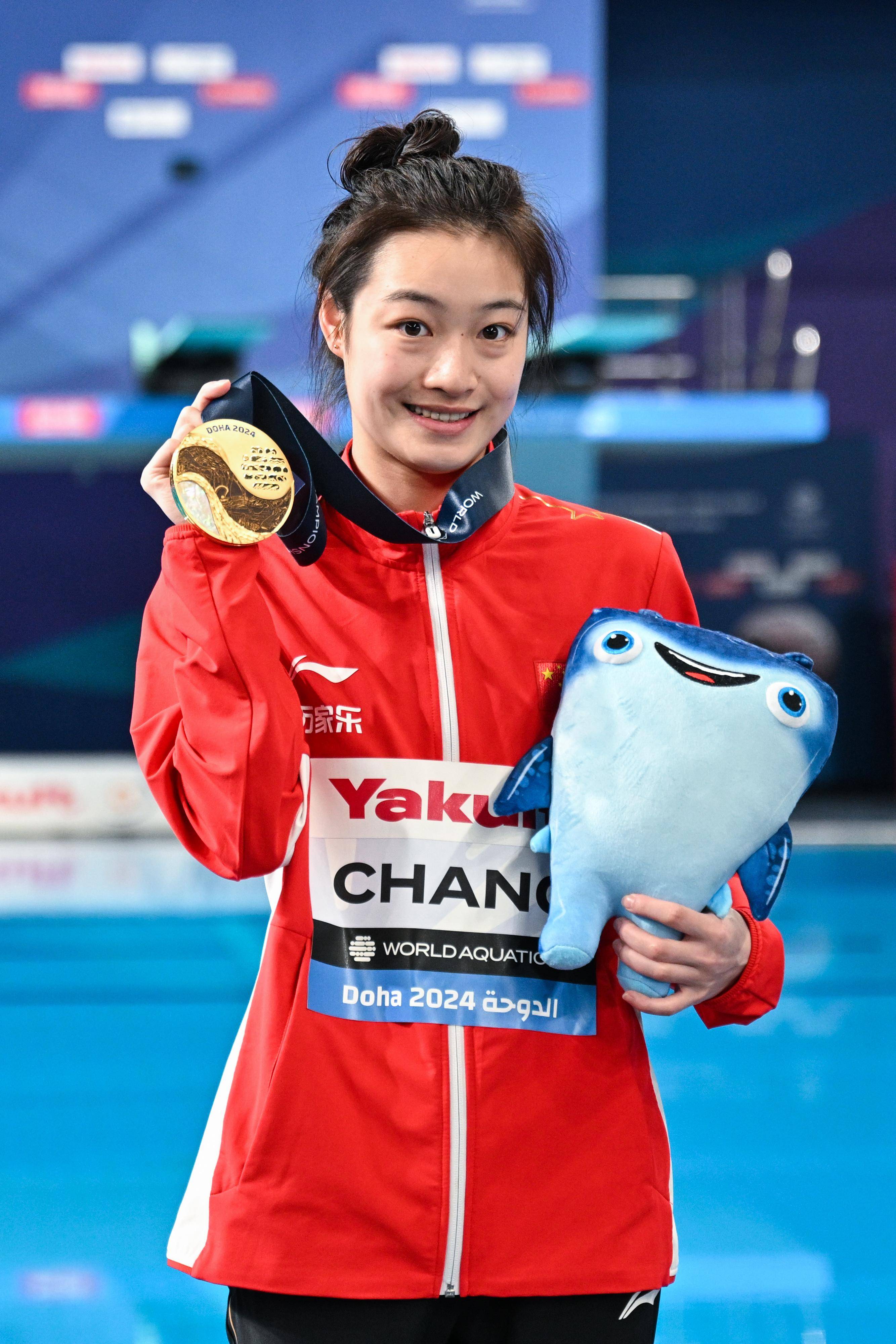 游泳世锦赛:昌雅妮,陈艺文包揽女子3米板冠亚军