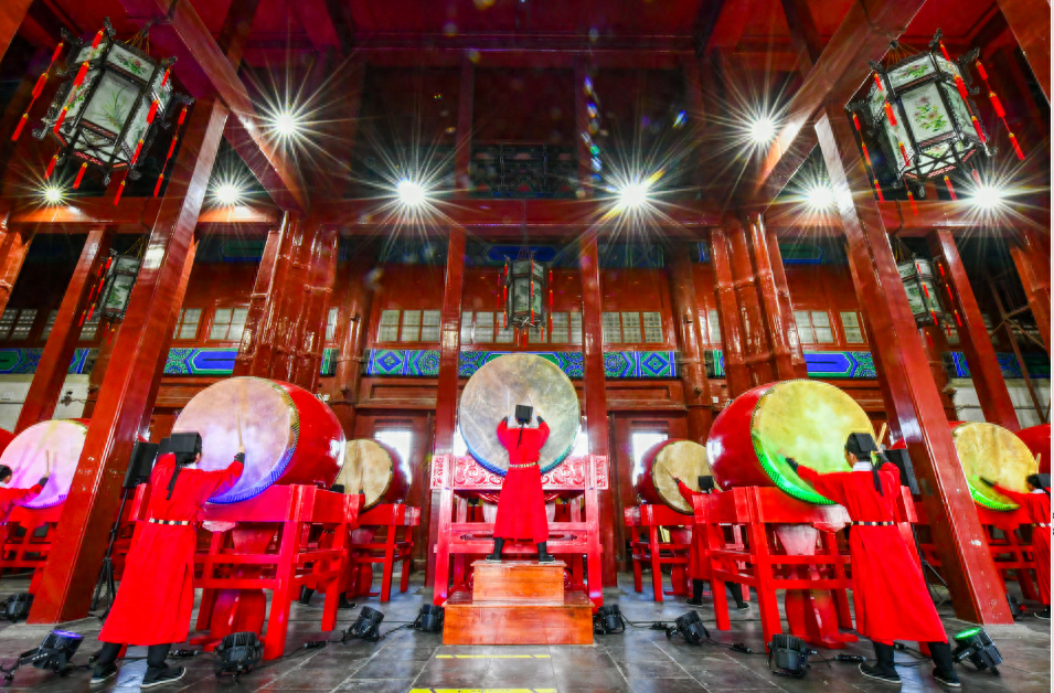 鸣钟击鼓庆新春,“数字大钟”带来满满科技范儿_文化_钟鼓_北京