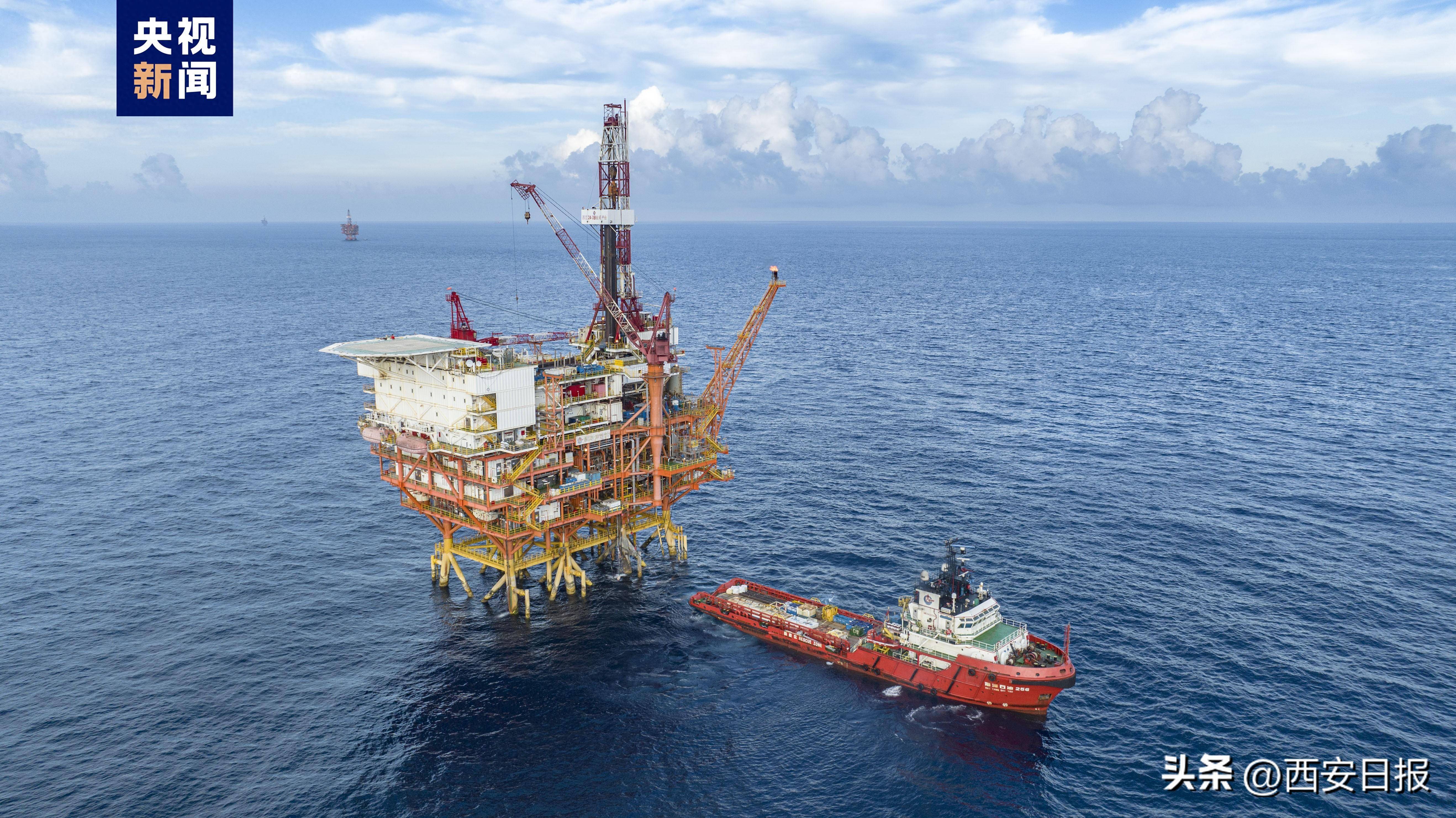 西江油田累计生产原油突破1亿立方米_海上_产量_我国