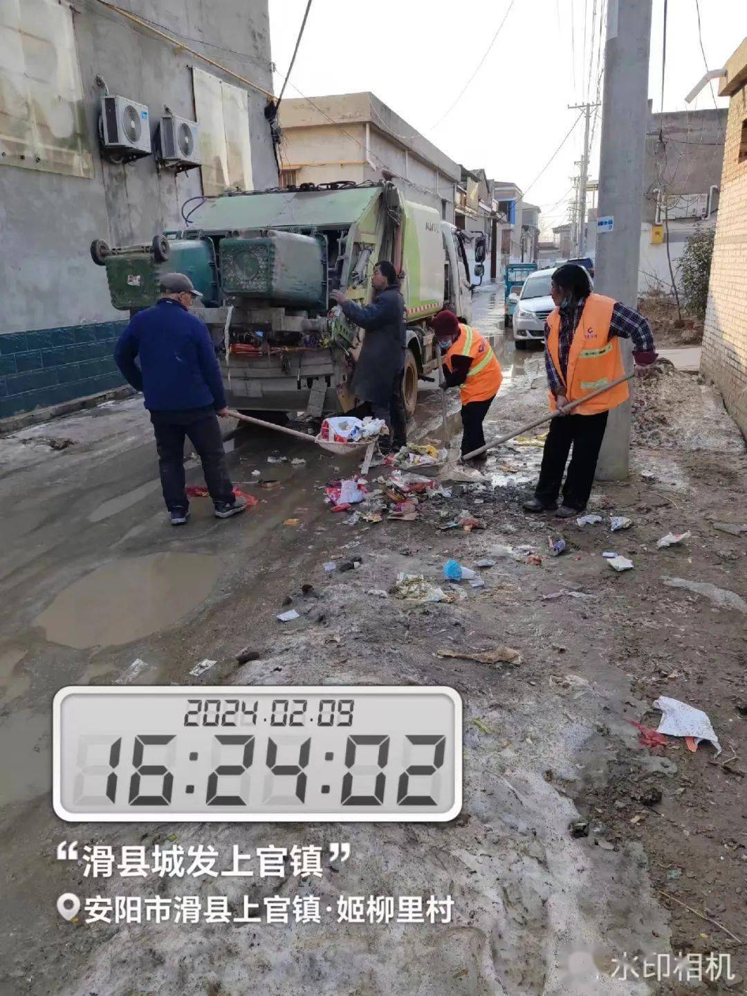 上官镇:垃圾清扫不停歇 坚守岗位护清洁_环卫_环境_辖区