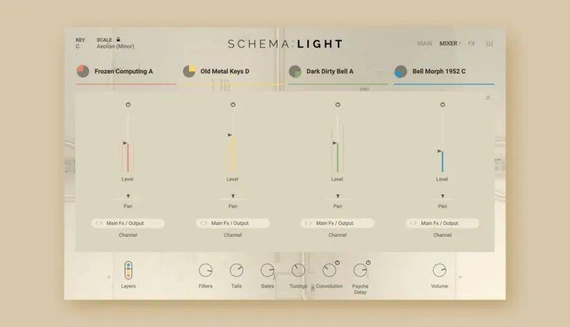 native instruments 发布 schema: light 旋律音序
