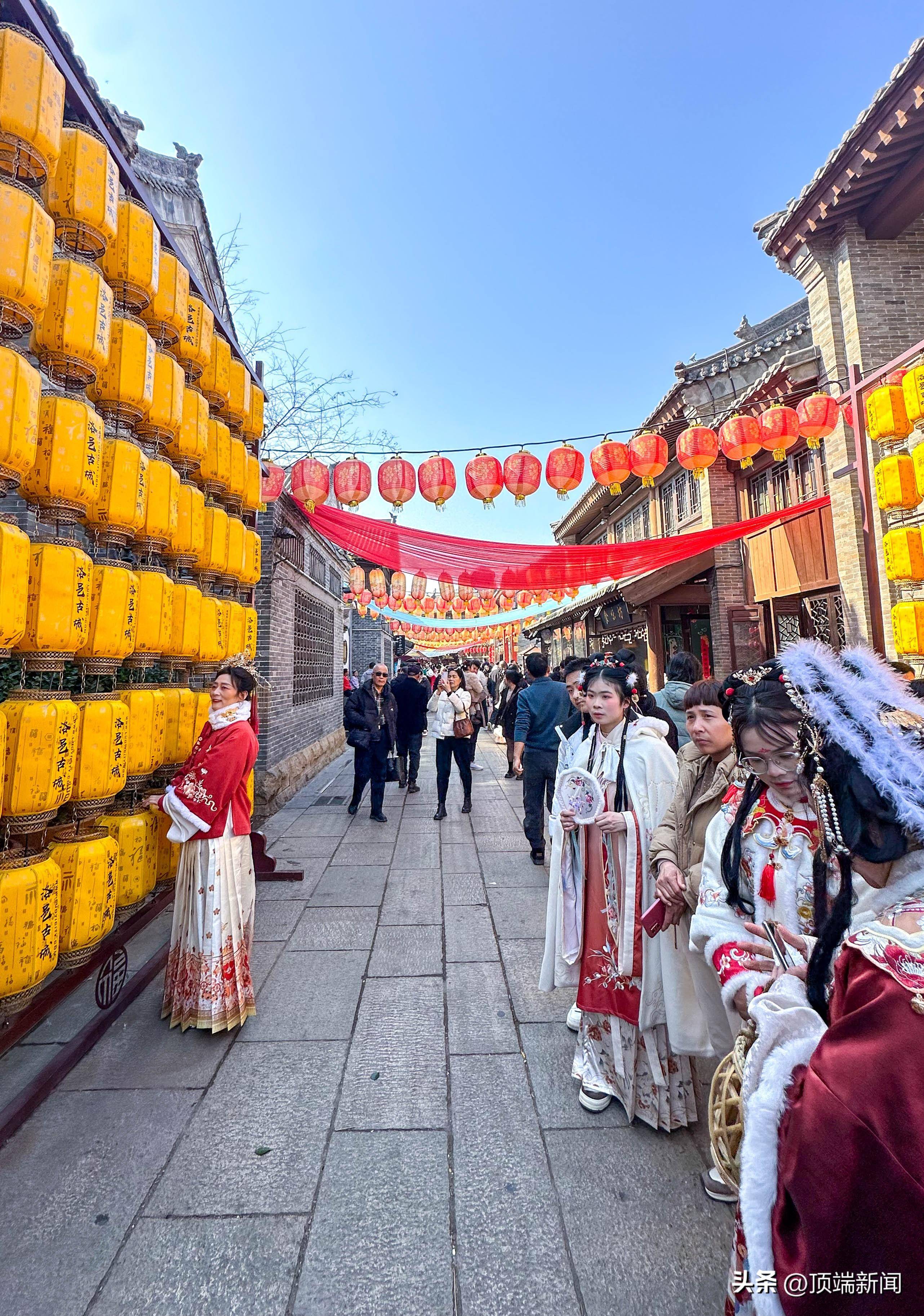 襄阳关圣古镇春节活动图片