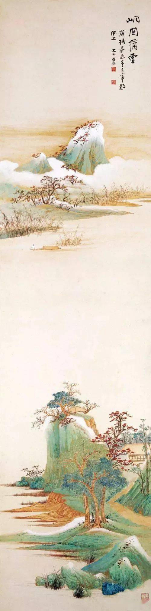 张大千的这些画干干净净!_高士_版权_来源