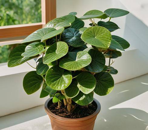 因为叶子就像是铜钱一样,再加上它的纹理,所以才有了金钱兜这个称呼.