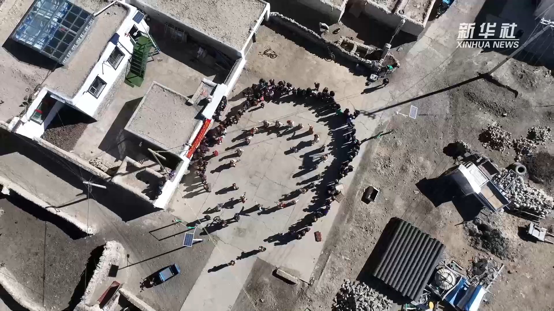 新春走基层|有一种年味儿,叫藏历新年游戏_朗县_新华