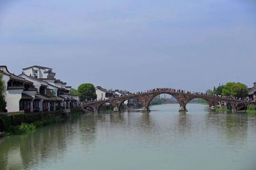 塘栖古镇广济桥的传说图片