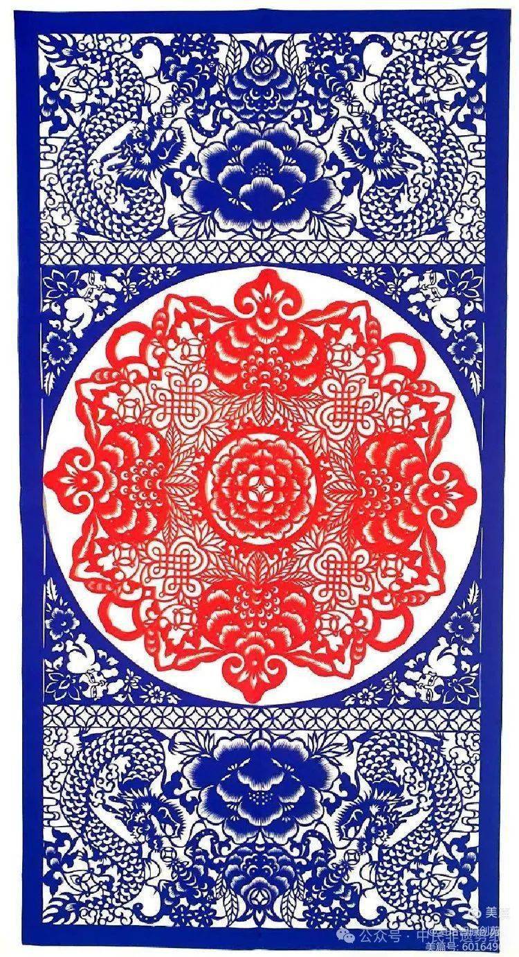 2024甲辰龙年贾培智原创剪纸作品赏析_阳泉_协会会员