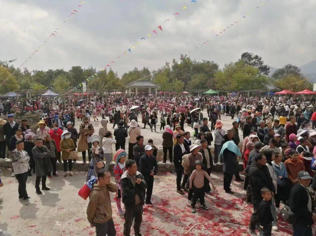 华宁各景区景点游客不断涌入,旅游市