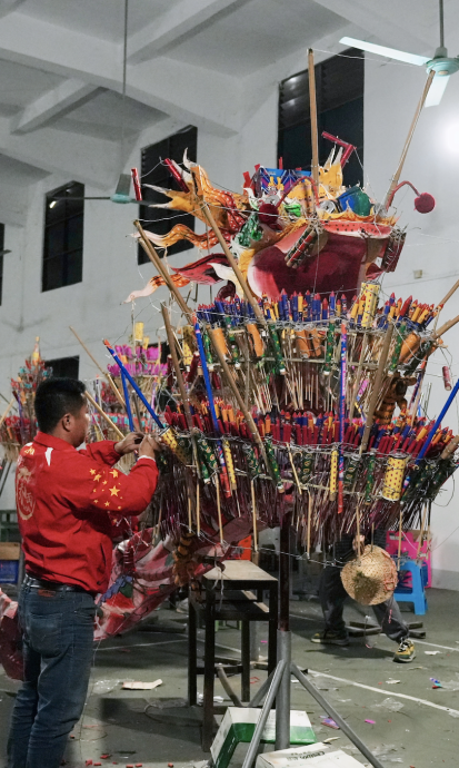 乔林烟花火龙,超燃贺岁_活动_祥龙_民俗