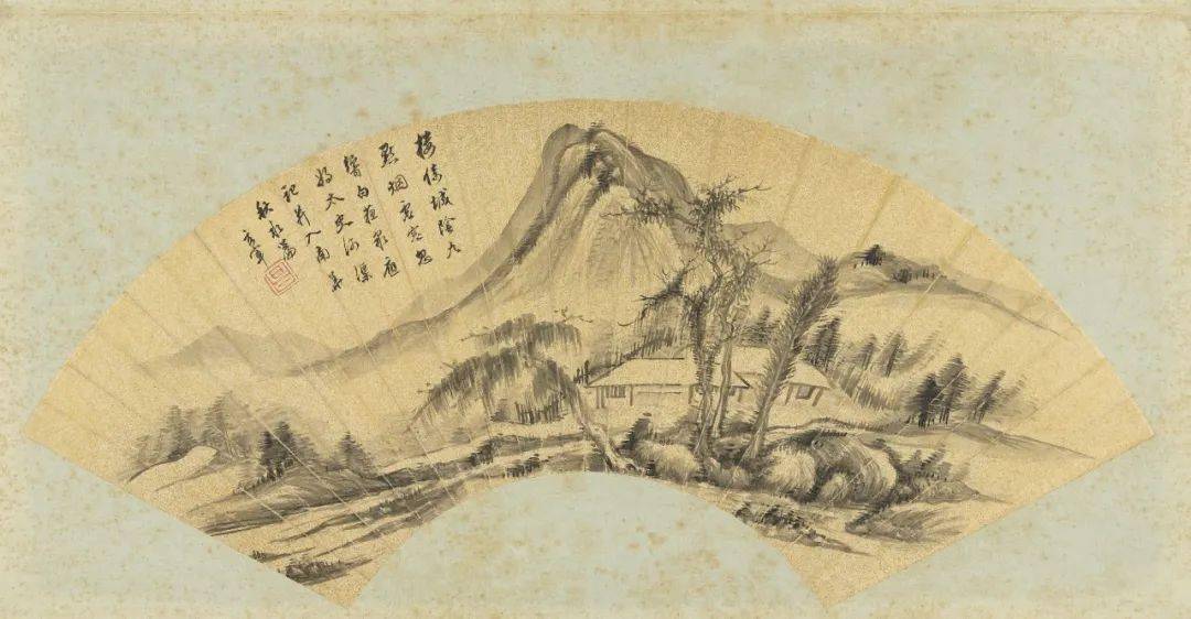 台北故宫藏董其昌山水扇面30件_画册_书画_册页