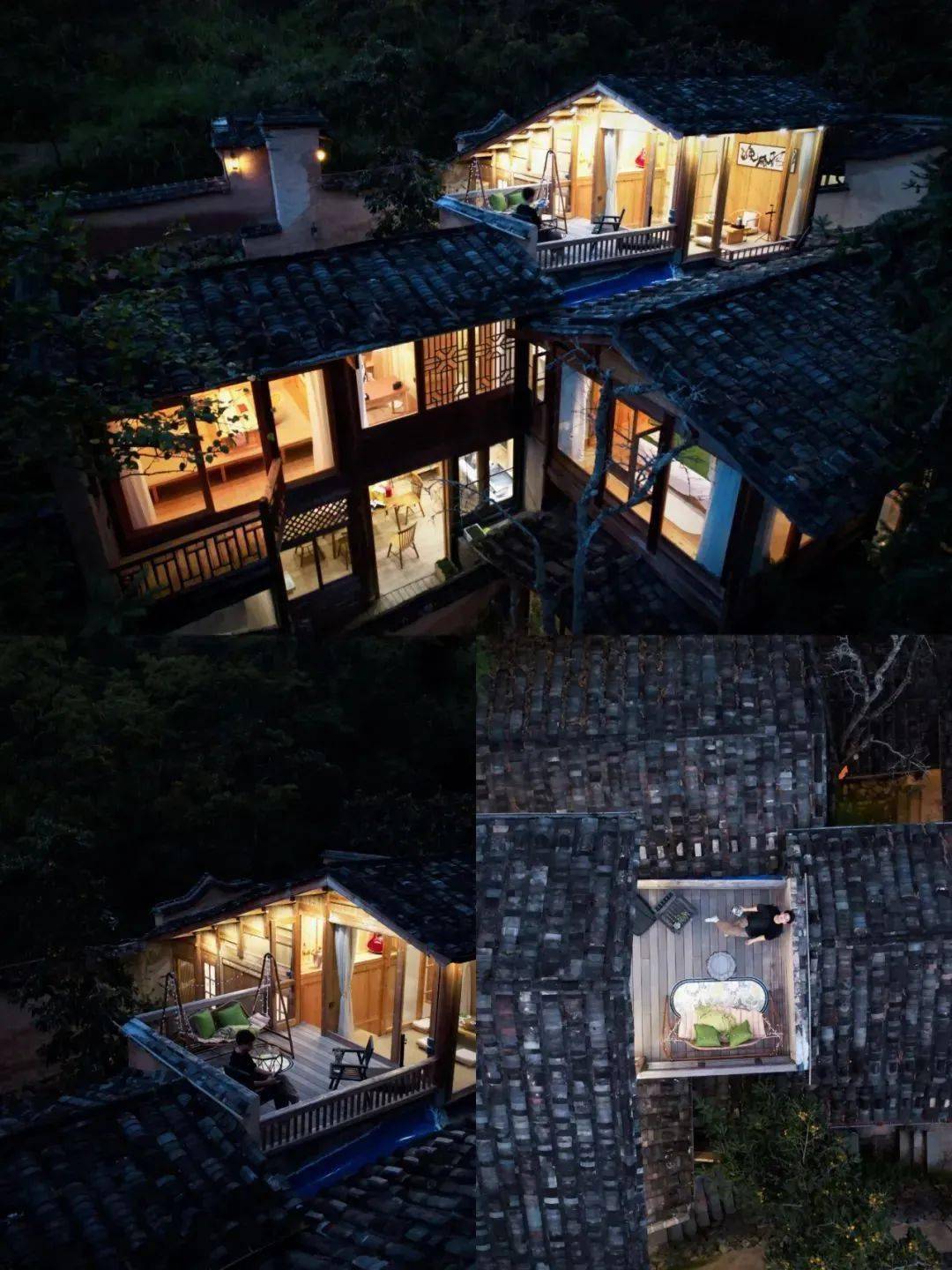 住宿:龙潭村民宿.