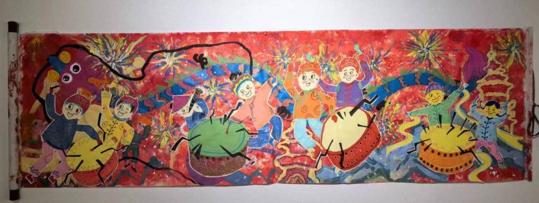 喜迎龙年青少儿美术作品展在丽水美术馆展出_展览