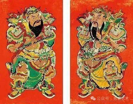 【名品视界】中国门神,原来各地贴的都不一样!_名家