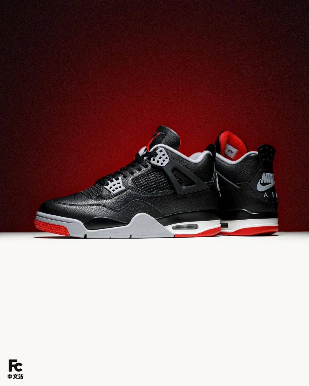 黑红aj4 今早登场!你中了吗?_air_jordan_bred