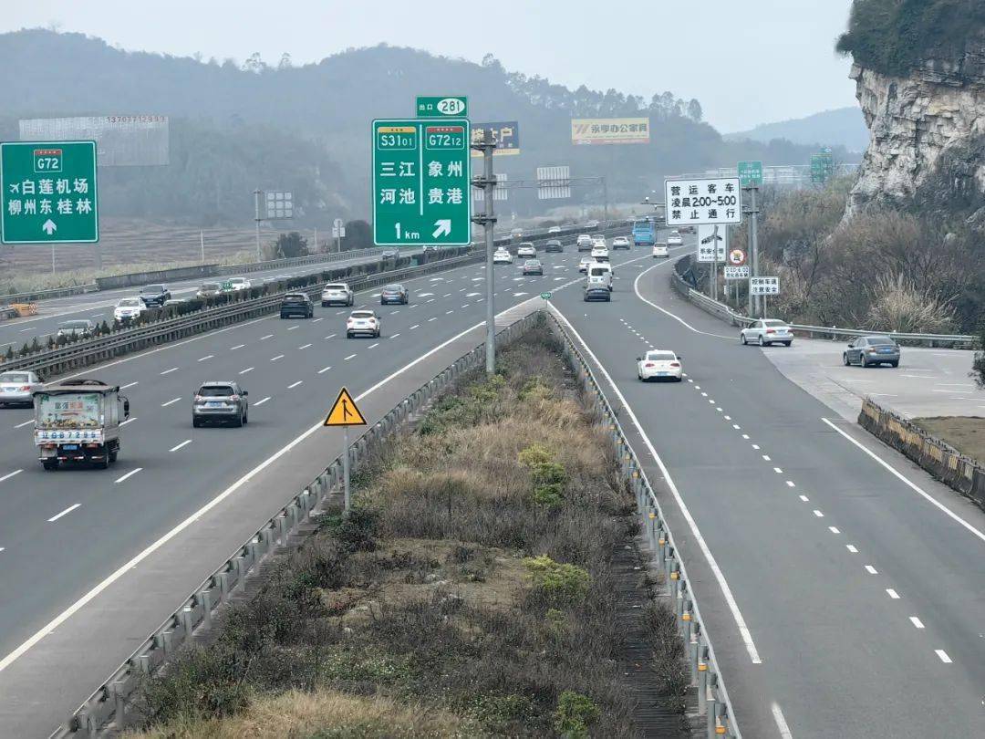 泉南高速上,好多鸡鸭在"兜风"