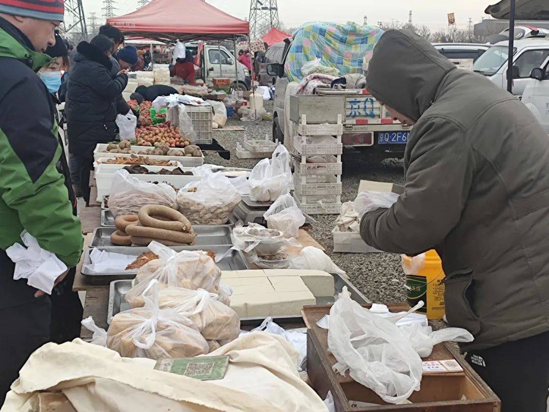 通州台湖大集明天回归,次渠大集也开了……_集市_公园_摊位