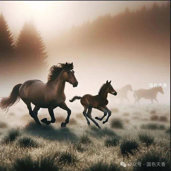 嘶 一声仰天长啸几多无奈与伤叹涟漪般回响在空旷的山川任你有夸父的