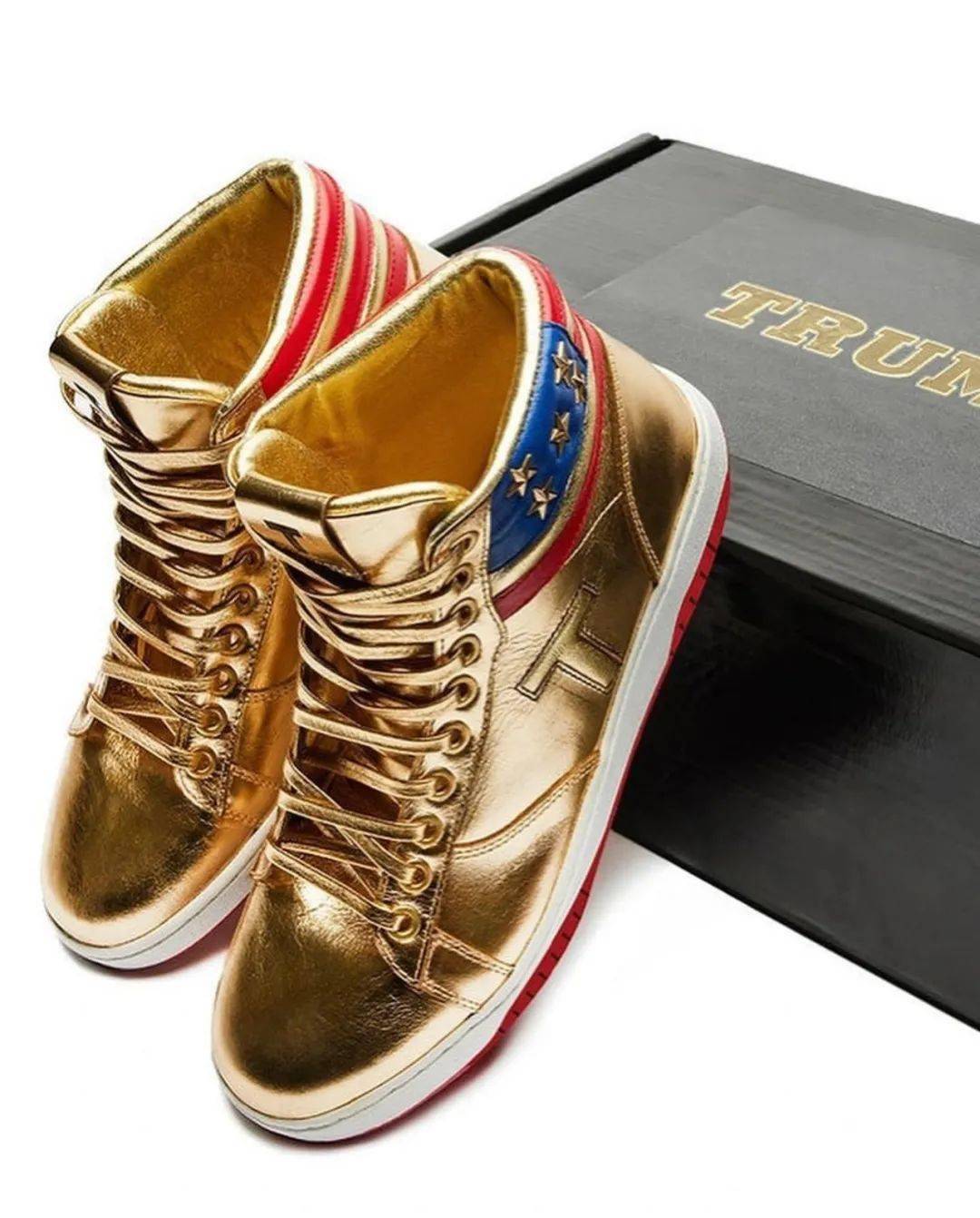 "川普1代"来了,还限量1000双?_特朗普_球鞋_宣传