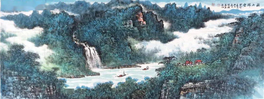 中美协会员山水作品专场(三)——中原书画收藏第910期_cm_中国画_毕业