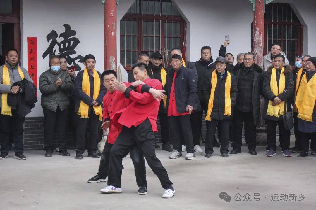 体育大拜年 运动促健康 获嘉县举行第七届罗汉拳交流大会_武术_古风