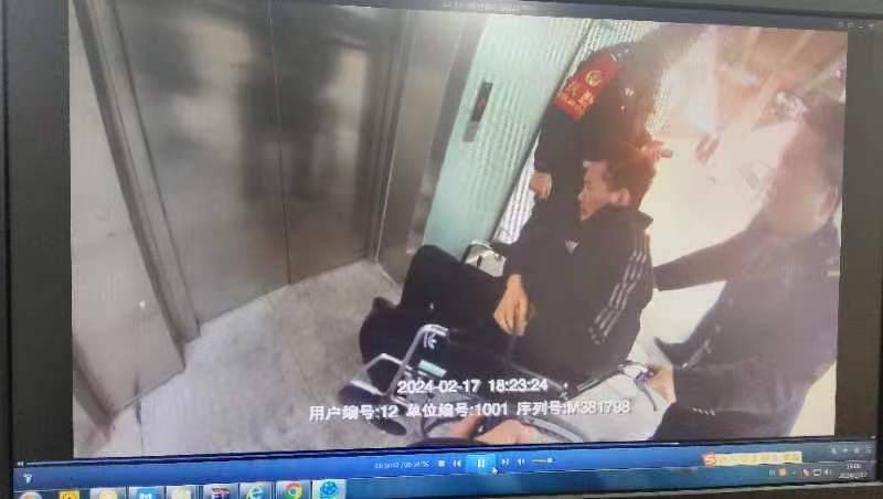 西成线洋县西站连续两天救助同一名旅客_病人_车站_列车