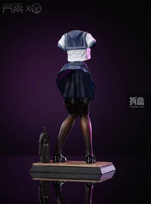 尺玉 画画的花噎菜 皇帝的新衣 jk套装日系手办摆件_官方_cm_pu