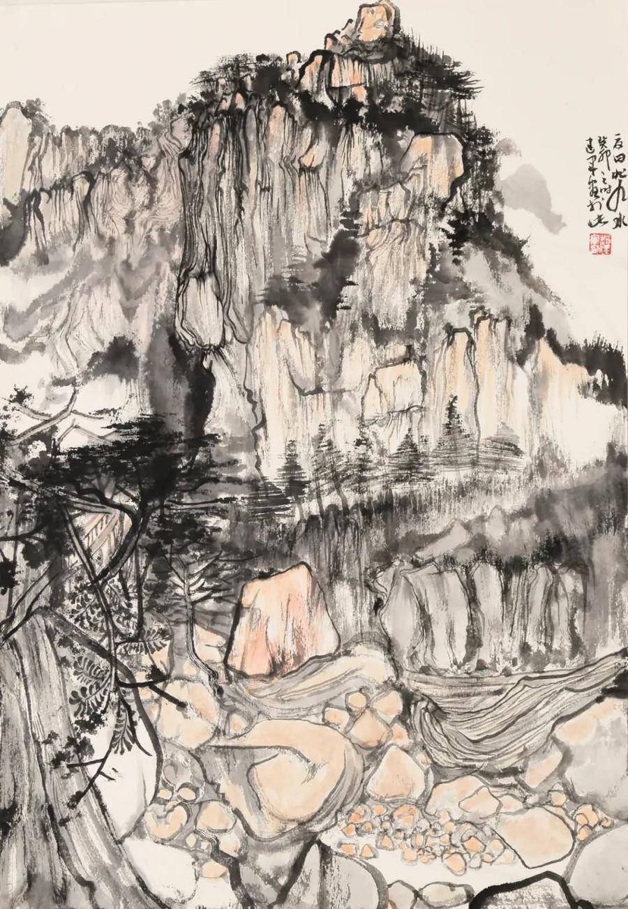 杨子江 《太清宫道士》 63x45cm杨子江 《八大关松林》 63x45cm王绍波