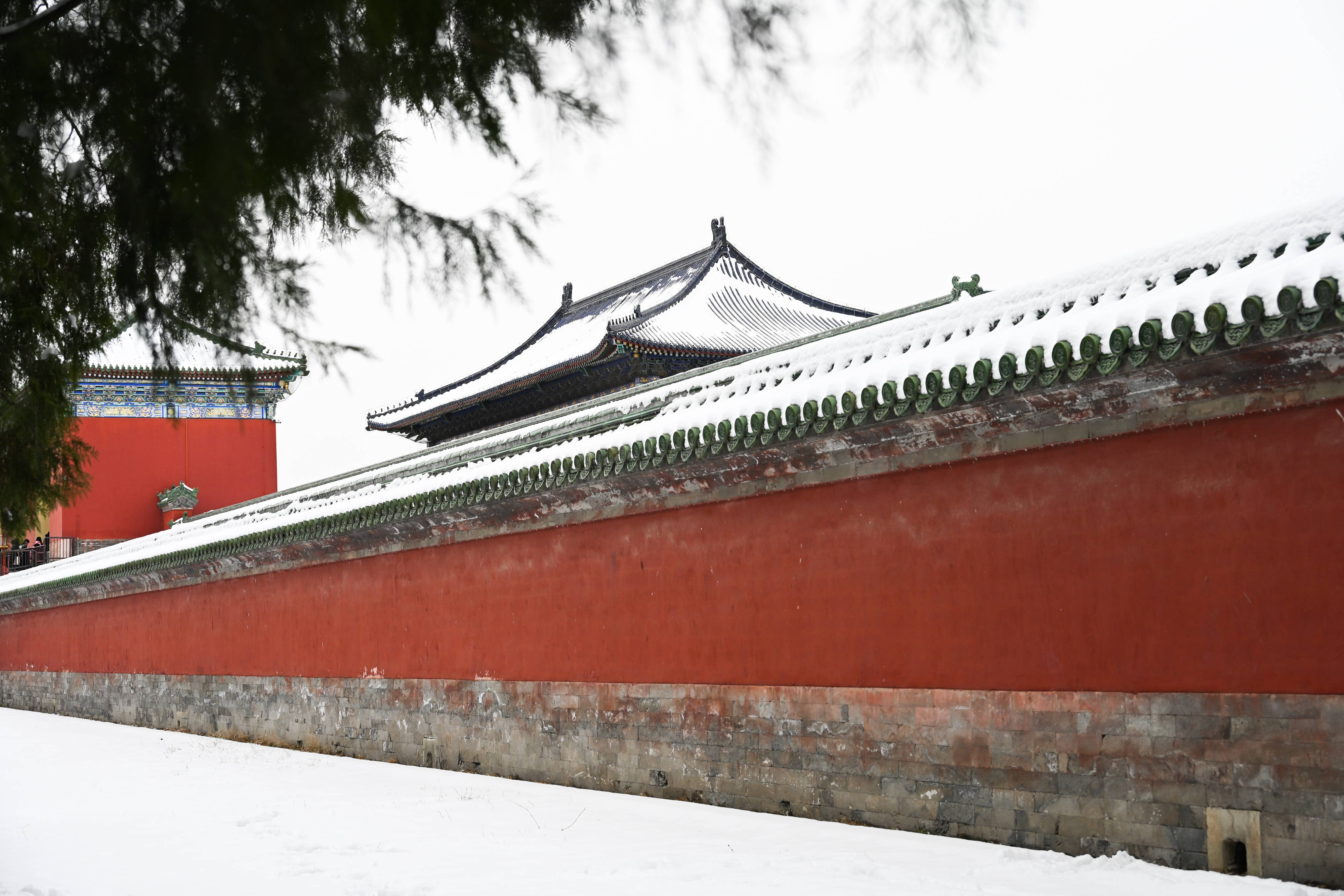 故宫下雪图片高清壁纸图片