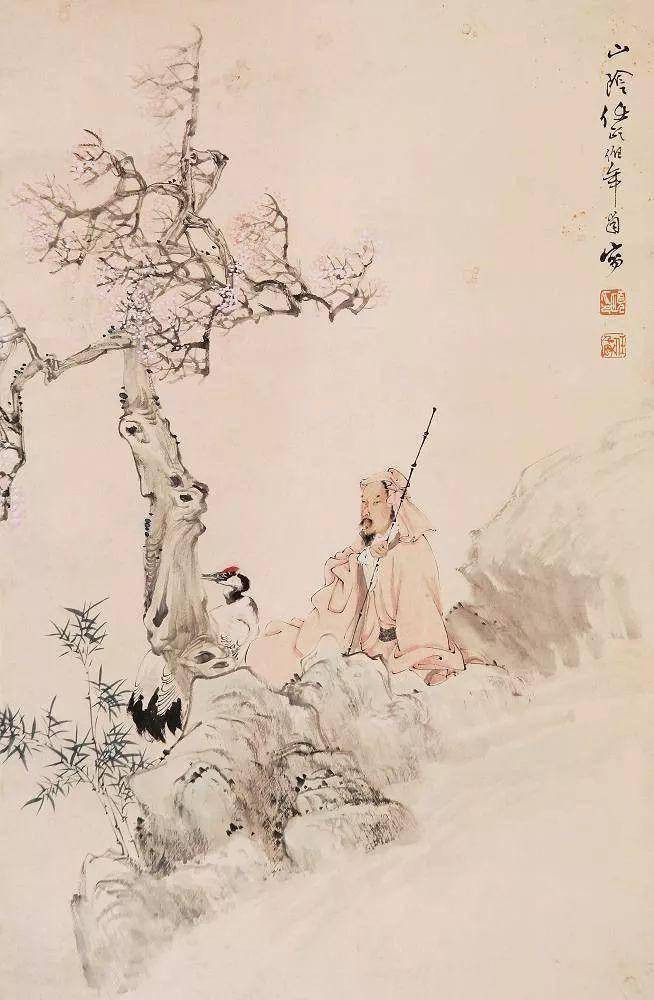 任伯年|人物,花鸟精品100幅合辑_笔墨_作品_绘画