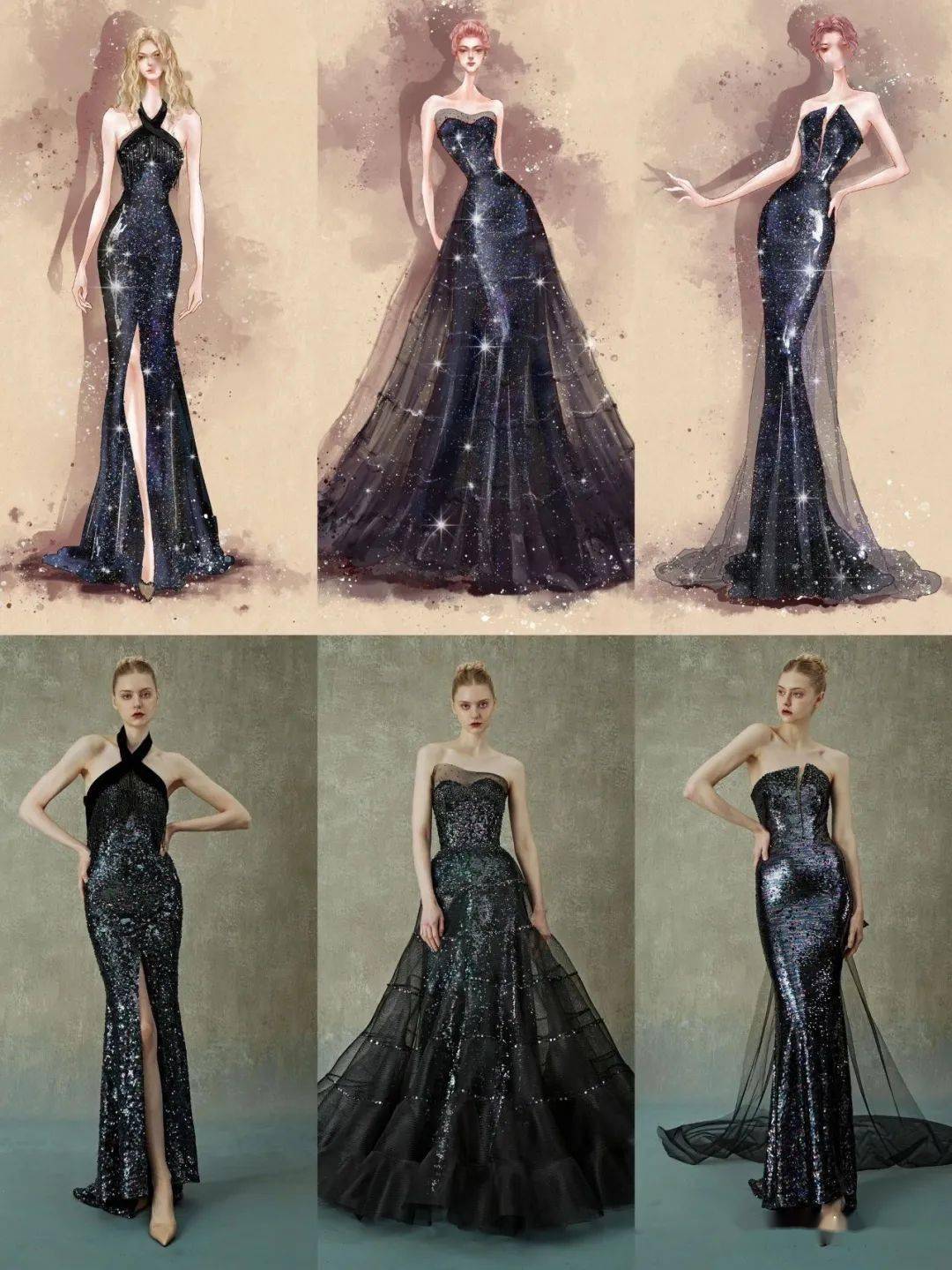 5组15款-婚纱礼服(成衣vs效果图1:1)_图片_公众_侵权