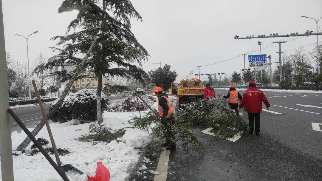 六安积极应对本轮雪情!_应急_路面_积雪