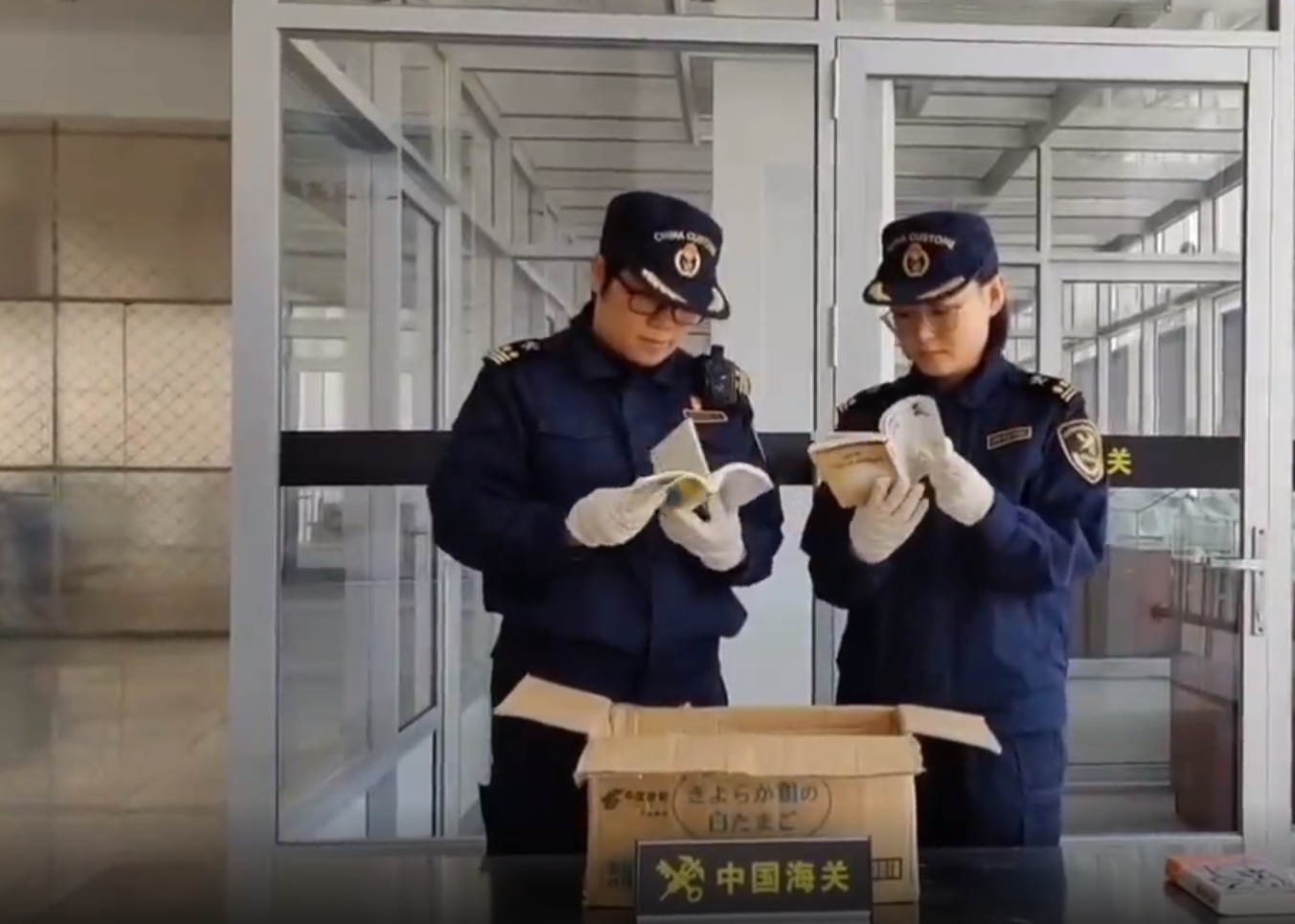 丹东海关查获"问题书籍"4本_台湾地区_我国_字体