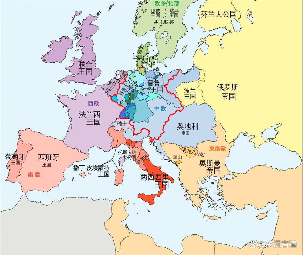 沙俄作为欧洲宪兵,通过几场大战,实现了在欧洲东部的扩张_的国家_帝国