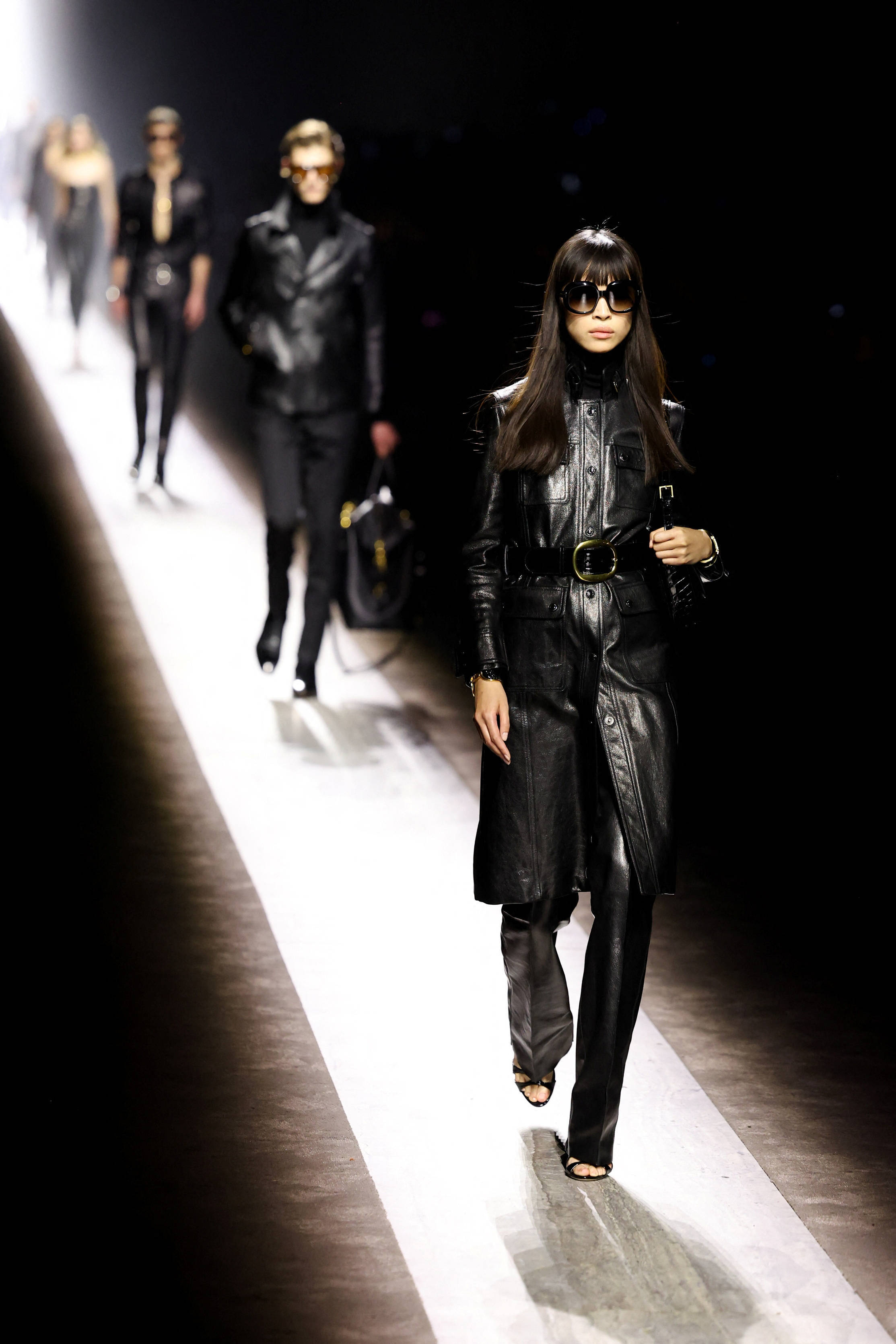 米兰时装周——tom ford品牌时装秀_新华社_新品_意大利