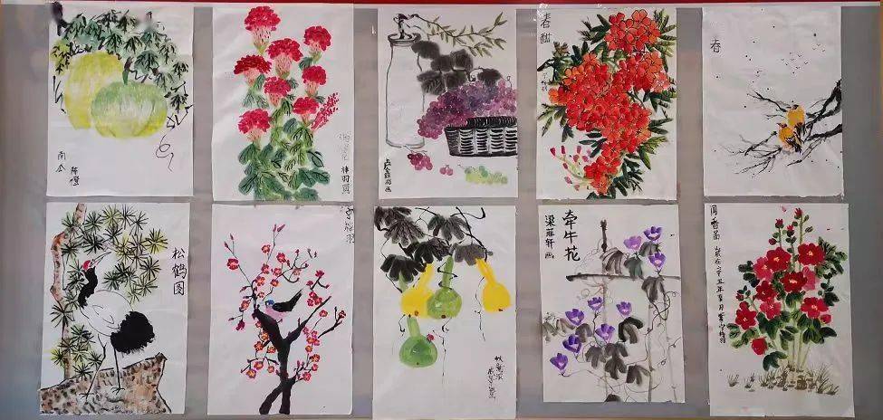 国画作品展国画作品展色彩作品展色彩作品展学习环境创绘思维室儿童